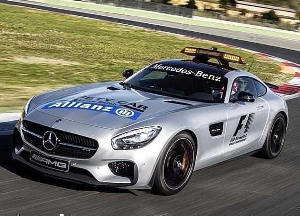 Mercedes-AMG GT S und C 63 S in der Formel 1® Saison 2015 aktiv: Maximale Sicherheit, maximale Performance